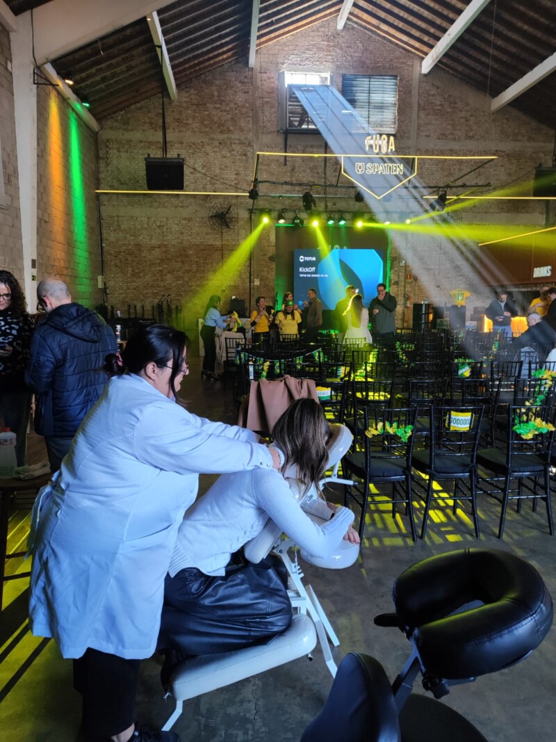 Quick Massage em Evento